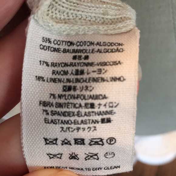 Free People Cream Sweater Small - Picture 7 of 7